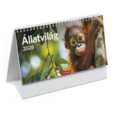 Naptár, asztali, álló, TOPTIMER, "Állatvilág"