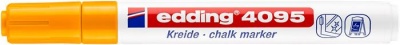 Krétamarker, 2-3 mm, vágott, EDDING "4095", neon narancssárga